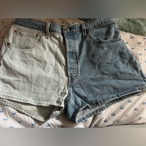 Levi’s 501 denim shorts